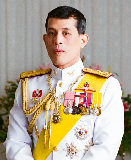 Portrait officiel de Sa Majesté le Roi Maha Vajiralongkorn (Rama X)